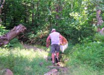 Raquette Falls portage helpers.JPG