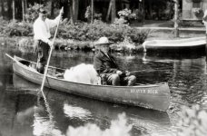 Calvin Coolidge in a Canoe.jpg
