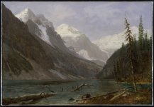 Lake Louise Albert Bierstadt 1889.jpg